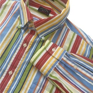 Paul & Shark Yachting Multicolor Striped Men's Shirt